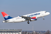 Air Serbia Airbus A319-132 (YU-APE) at  Stuttgart, Germany
