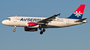 Air Serbia Airbus A319-132 (YU-APF) at  Amsterdam - Schiphol, Netherlands