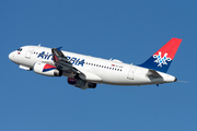 Air Serbia Airbus A319-132 (YU-APF) at  Barcelona - El Prat, Spain