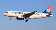 Air Serbia Airbus A319-132 (YU-APF) at  Barcelona - El Prat, Spain