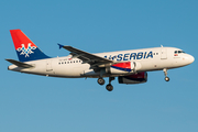 Air Serbia Airbus A319-132 (YU-APF) at  Dusseldorf - International, Germany