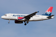 Air Serbia Airbus A319-132 (YU-APF) at  Rome - Fiumicino (Leonardo DaVinci), Italy