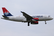 Air Serbia Airbus A319-132 (YU-APF) at  London - Heathrow, United Kingdom