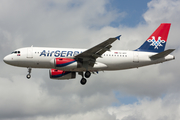 Air Serbia Airbus A319-132 (YU-APF) at  London - Heathrow, United Kingdom