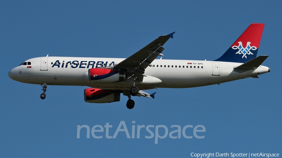 Air Serbia Airbus A320-232 (YU-APG) | Photo 222506