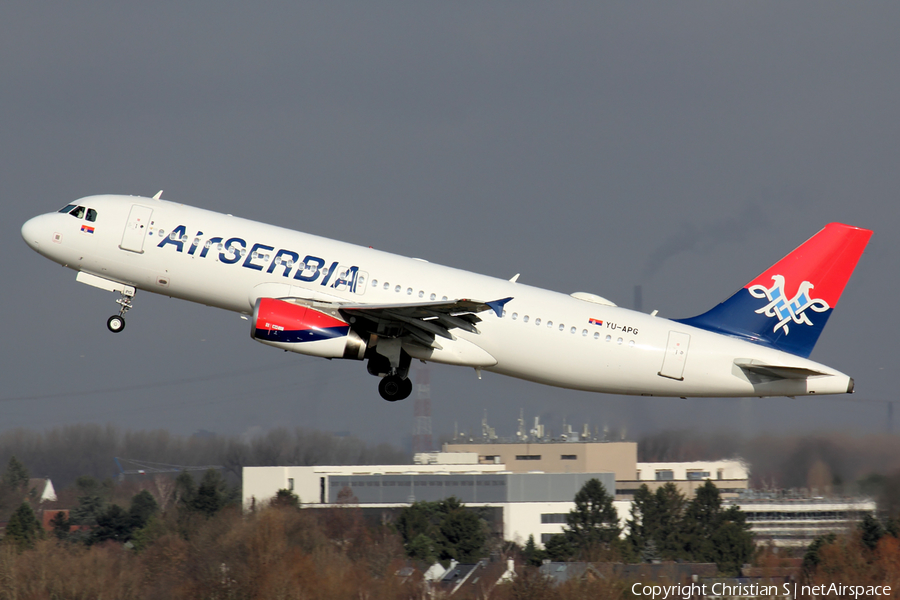Air Serbia Airbus A320-232 (YU-APG) | Photo 150099