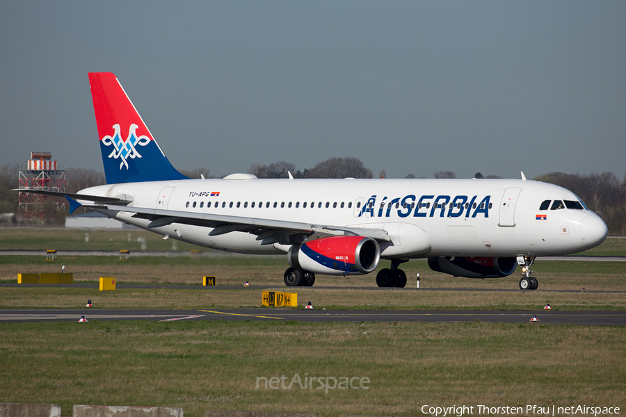 Air Serbia Airbus A320-232 (YU-APG) | Photo 151380
