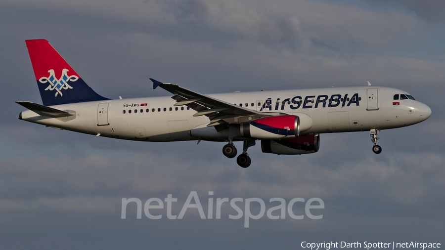 Air Serbia Airbus A320-232 (YU-APG) | Photo 230781
