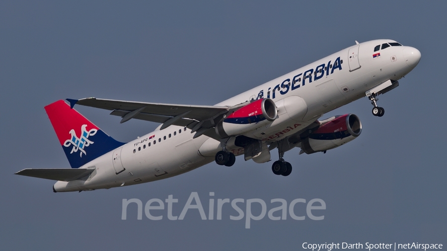Air Serbia Airbus A320-232 (YU-APG) | Photo 236629