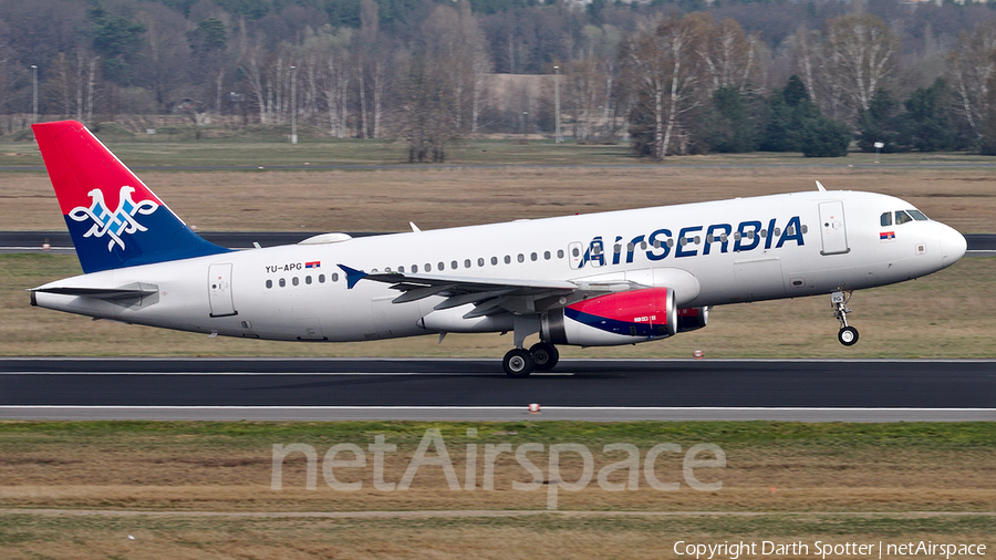 Air Serbia Airbus A320-232 (YU-APG) | Photo 261337