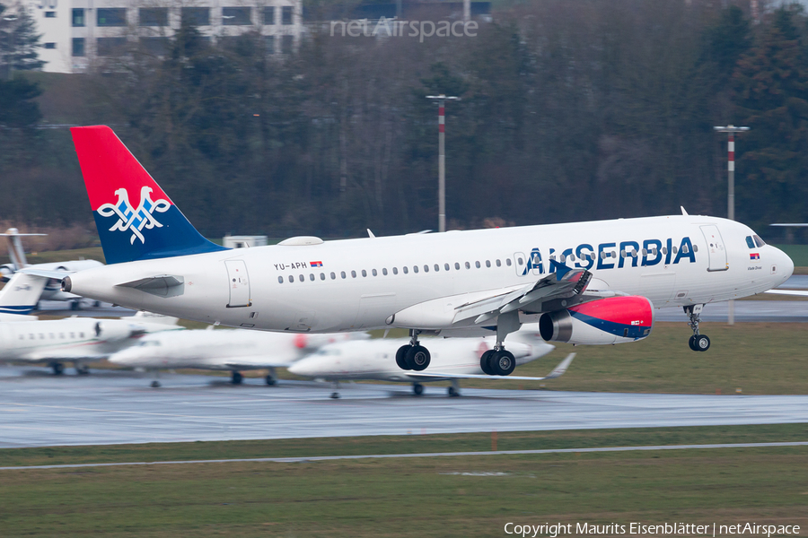 Air Serbia Airbus A320-232 (YU-APH) | Photo 101191