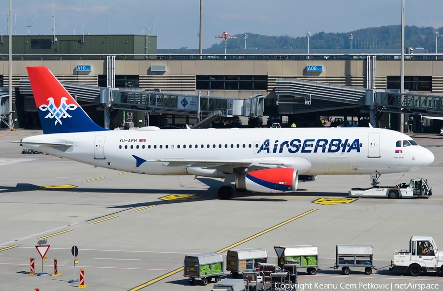 Air Serbia Airbus A320-232 (YU-APH) | Photo 160168