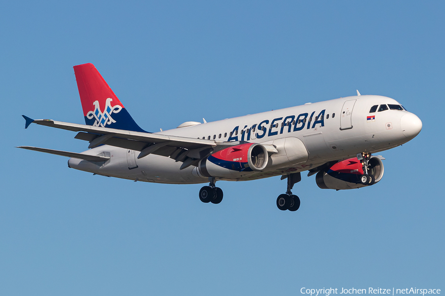 Air Serbia Airbus A319-132 (YU-API) | Photo 387606