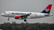 Air Serbia Airbus A319-132 (YU-API) at  Dusseldorf - International, Germany