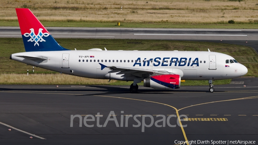 Air Serbia Airbus A319-132 (YU-API) | Photo 237093