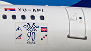 Air Serbia Airbus A319-132 (YU-API) at  Dusseldorf - International, Germany