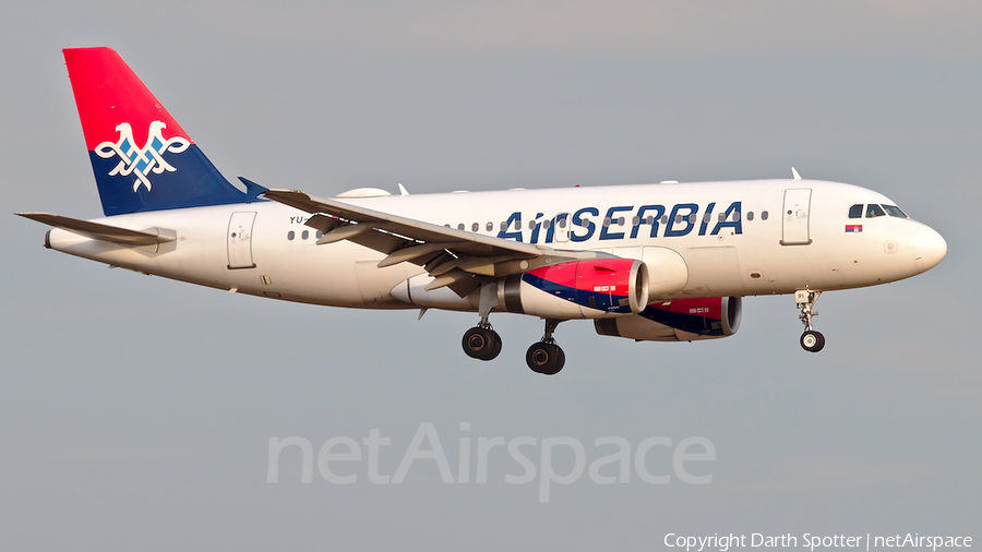 Air Serbia Airbus A319-132 (YU-API) | Photo 324731
