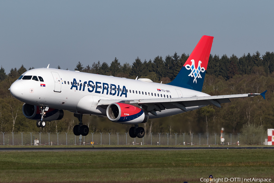 Air Serbia Airbus A319-132 (YU-API) | Photo 158980