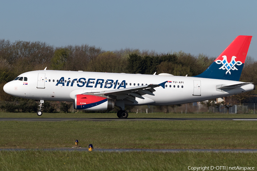 Air Serbia Airbus A319-132 (YU-API) | Photo 158981