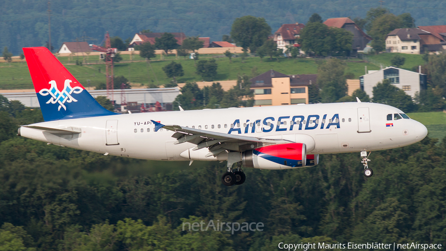 Air Serbia Airbus A319-132 (YU-API) | Photo 100972