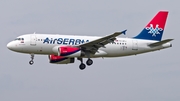 Air Serbia Airbus A319-132 (YU-APJ) at  Amsterdam - Schiphol, Netherlands