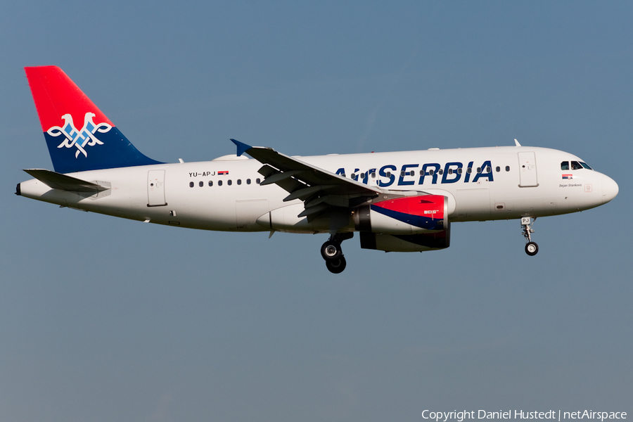 Air Serbia Airbus A319-132 (YU-APJ) | Photo 453308