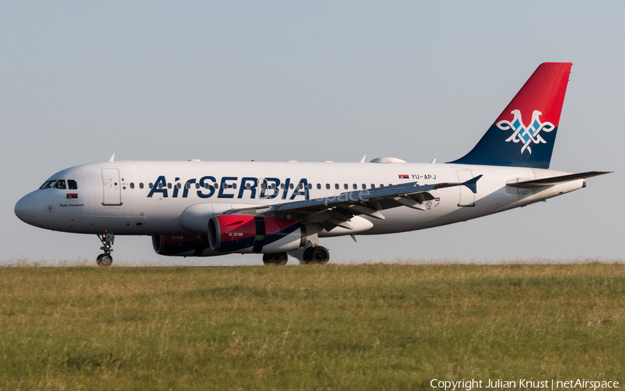 Air Serbia Airbus A319-132 (YU-APJ) | Photo 171676