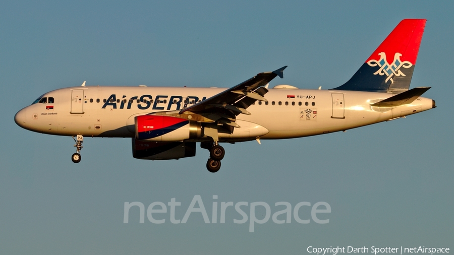 Air Serbia Airbus A319-132 (YU-APJ) | Photo 201719