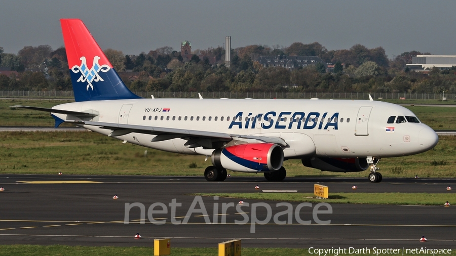 Air Serbia Airbus A319-132 (YU-APJ) | Photo 224025