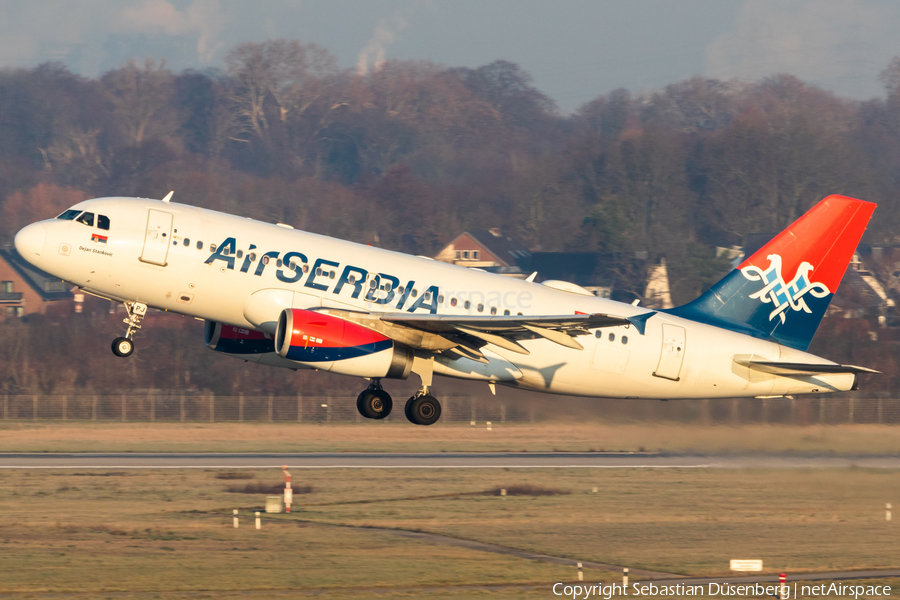 Air Serbia Airbus A319-132 (YU-APJ) | Photo 292056