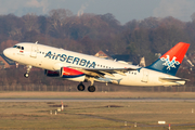 Air Serbia Airbus A319-132 (YU-APJ) at  Dusseldorf - International, Germany