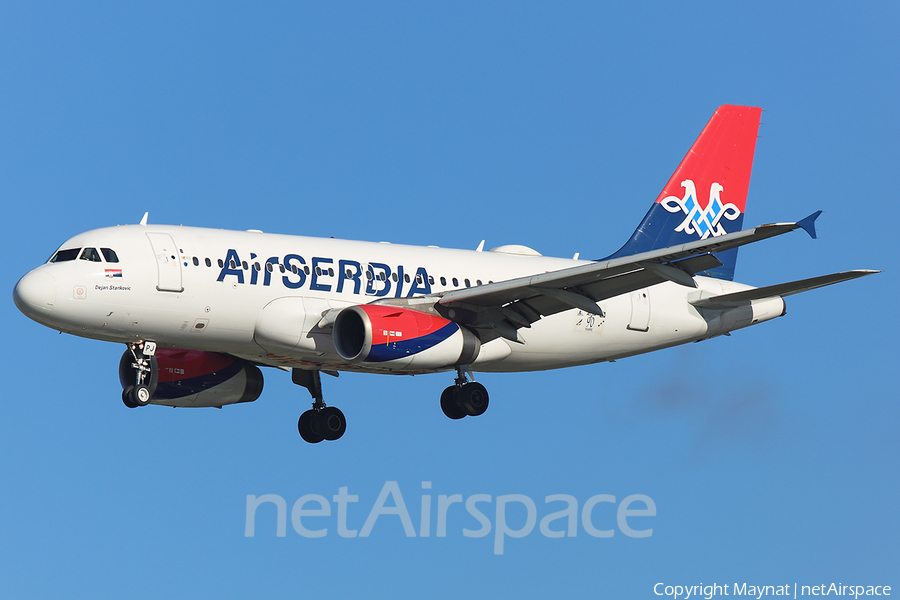 Air Serbia Airbus A319-132 (YU-APJ) | Photo 324415