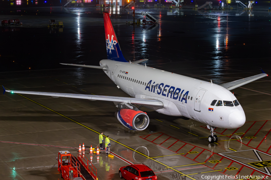 Air Serbia Airbus A319-132 (YU-APK) | Photo 654580