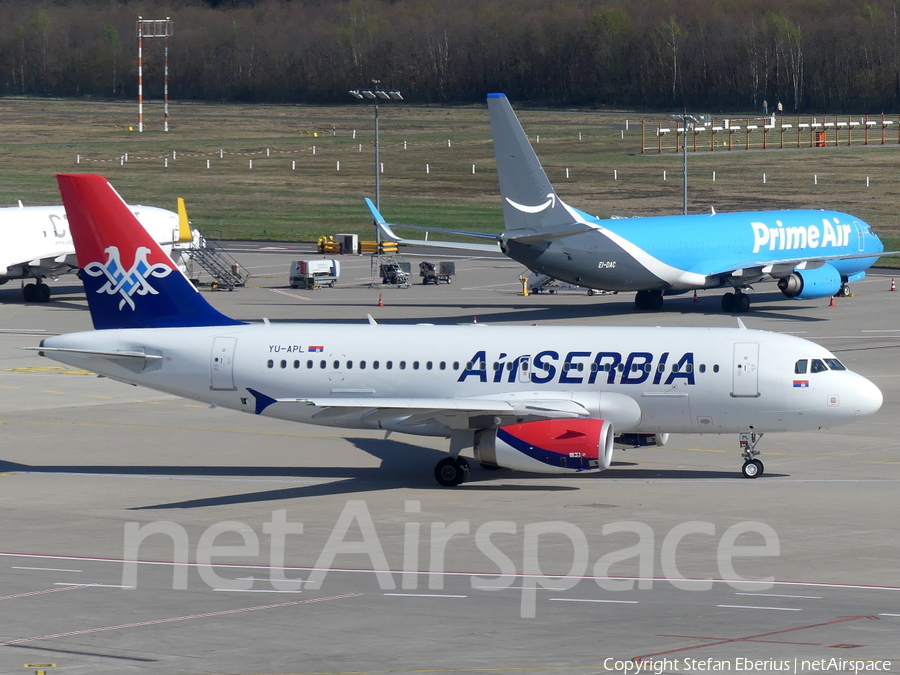 Air Serbia Airbus A319-132 (YU-APL) | Photo 503856