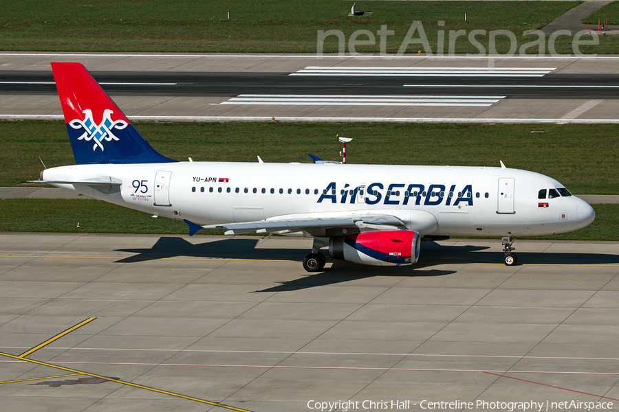 Air Serbia Airbus A319-132 (YU-APN) | Photo 527898