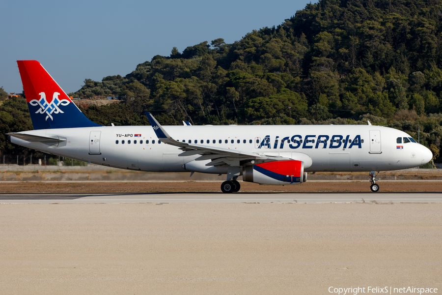 Air Serbia Airbus A320-232 (YU-APO) | Photo 634310