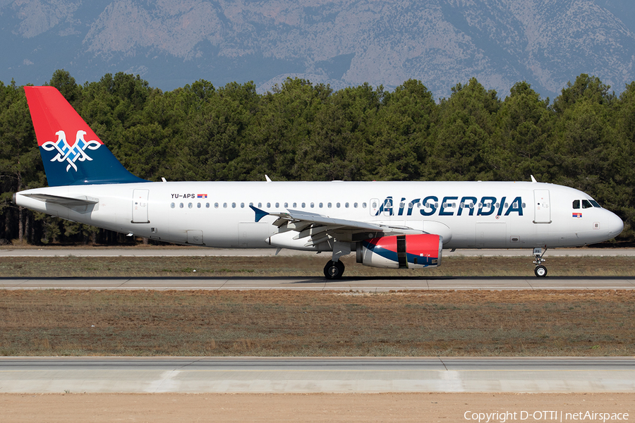 Air Serbia Airbus A320-232 (YU-APS) | Photo 601265