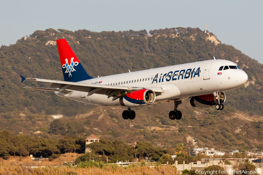 Air Serbia Airbus A320-232 (YU-APS) | Photo 637385
