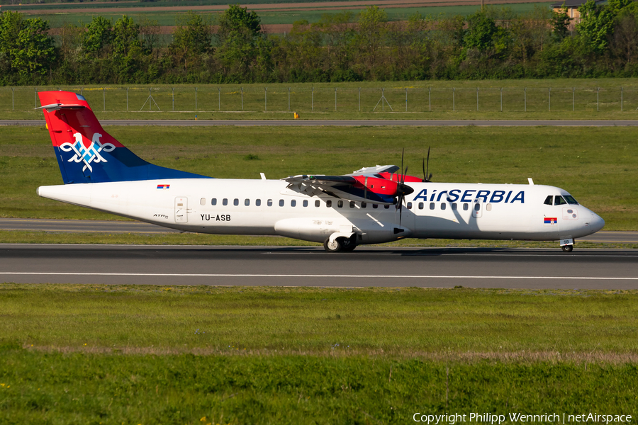 Air Serbia ATR 72-600 (YU-ASB) | Photo 639576
