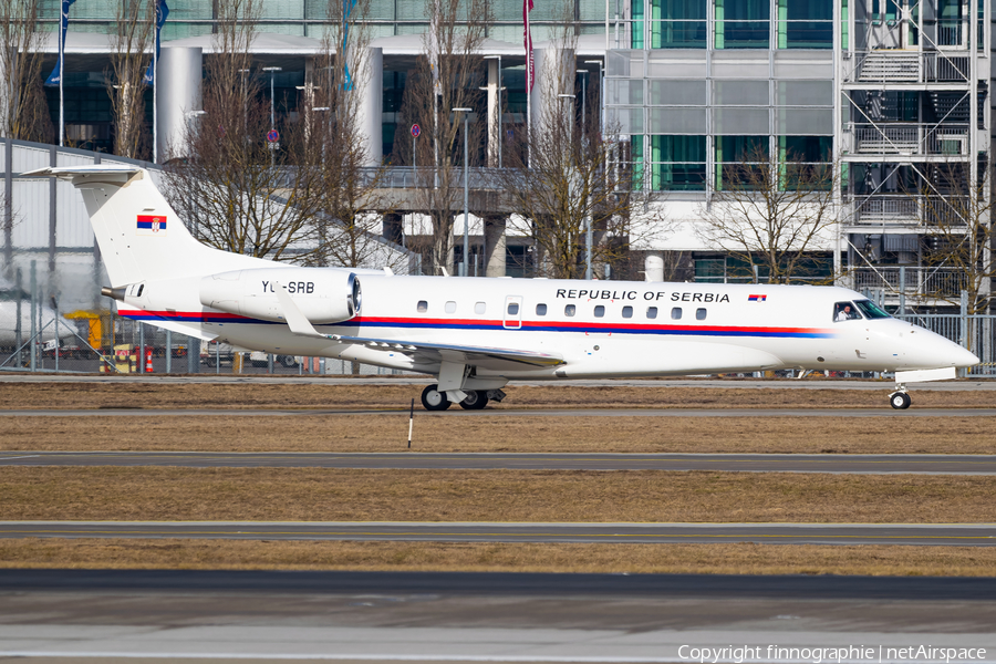Serbian Government Embraer EMB-135BJ Legacy 600 (YU-SRB) | Photo 554130