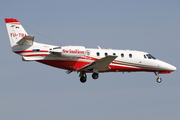 Swisslion Group Cessna 560XL Citation XLS+ (YU-TBA) at  Warsaw - Frederic Chopin International, Poland