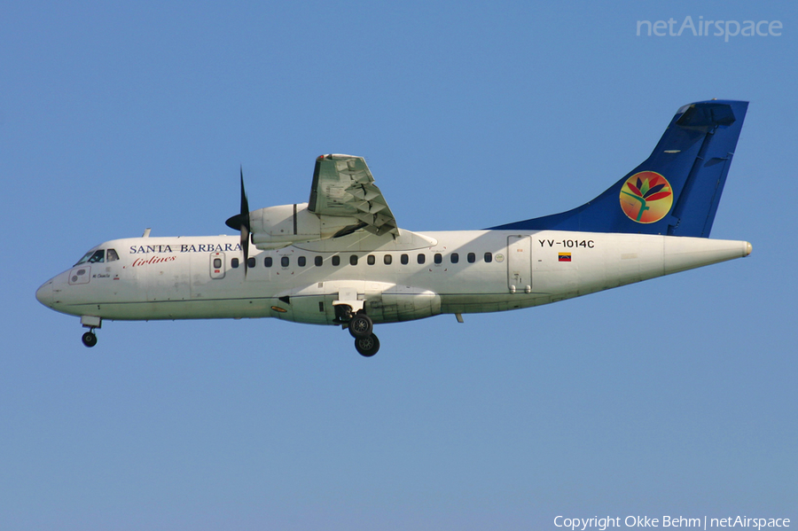 Santa Barbara Airlines ATR 42-320 (YV-1014C) | Photo 40256