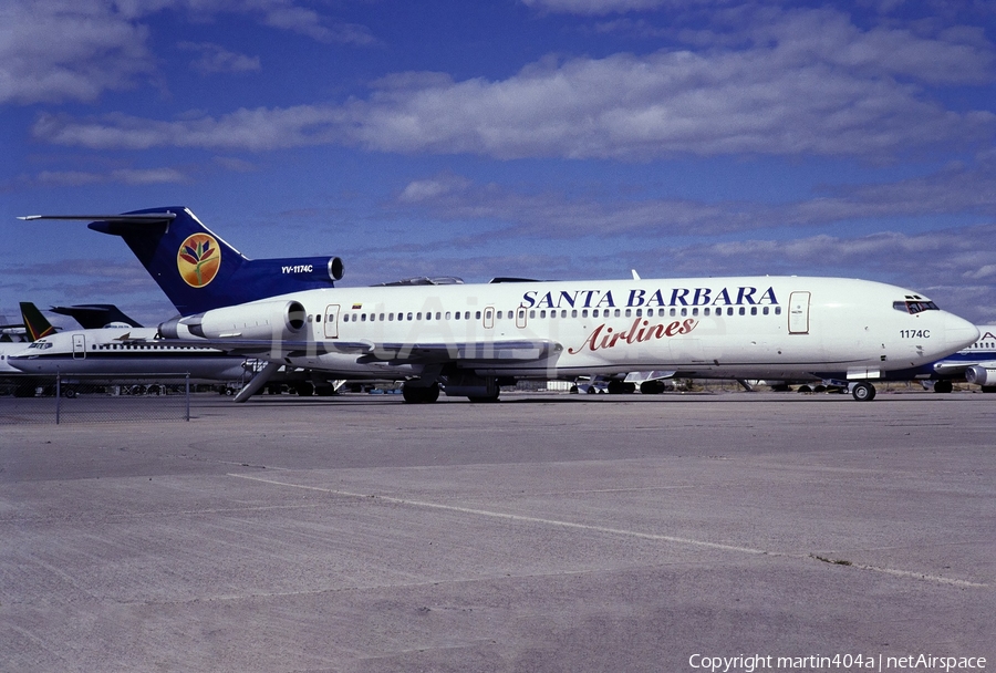 Santa Barbara Airlines Boeing 727-231(Adv) (YV-1147C) | Photo 347842