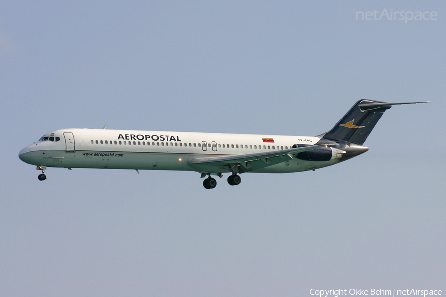 Aeropostal McDonnell Douglas DC-9-51 (YV-44C) | Photo 40267