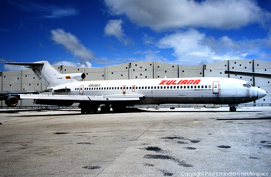 Zuliana Boeing 727-295 (YV-463C) | Photo 66076