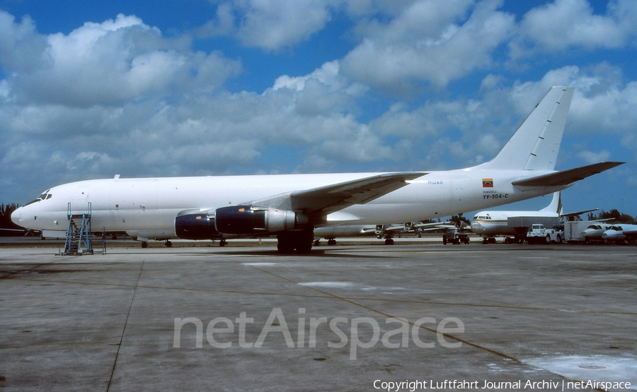 Midas Airlines Douglas DC-8-54(F) (YV-504-C) | Photo 411210