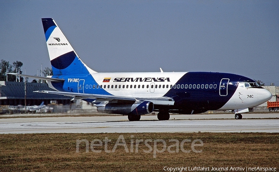 Servivensa Boeing 737-229(Adv) (YV-74C) | Photo 437454