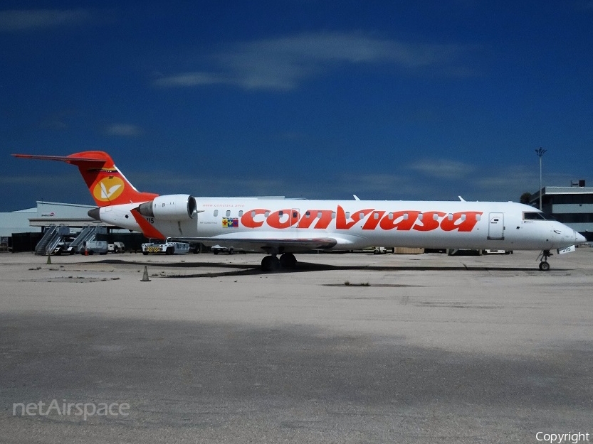 Conviasa Bombardier CRJ-701ER (YV2115) | Photo 309818