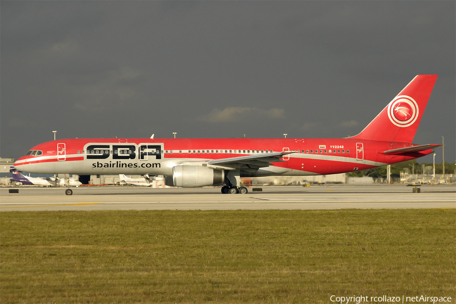 Santa Barbara Airlines Boeing 757-236 (YV2242) | Photo 117782