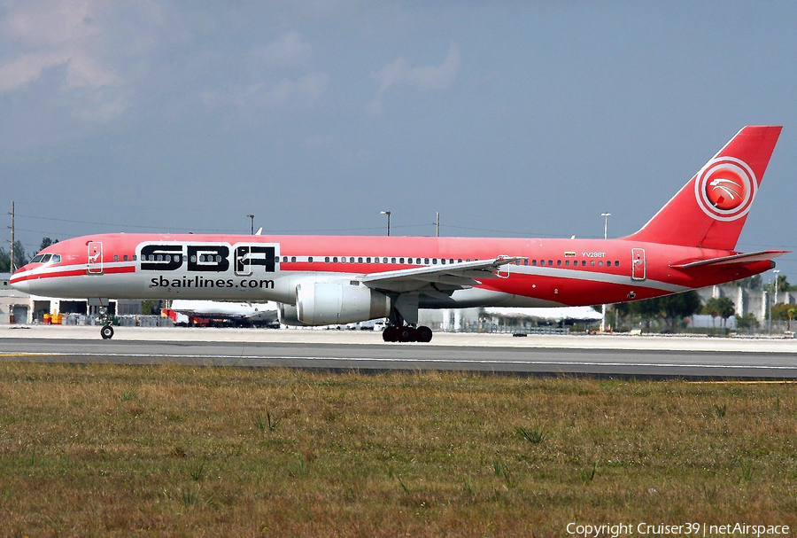 Santa Barbara Airlines Boeing 757-21B (YV288T) | Photo 102968